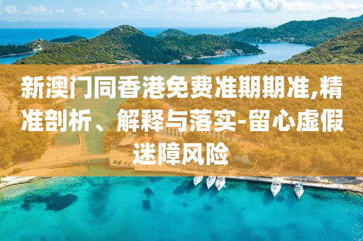 新澳門同香港免費(fèi)準(zhǔn)期期準(zhǔn),精準(zhǔn)剖析、解釋與落實(shí)-留心虛假迷障風(fēng)險(xiǎn)